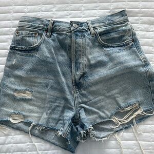 PacSun ultra high rise vintage short